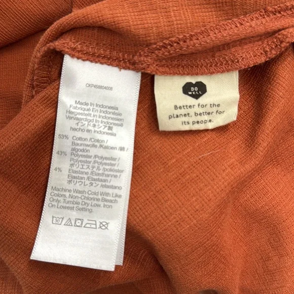 Madewell Terracotta Sleeveless Dress Sz M - Picture 8 of 8